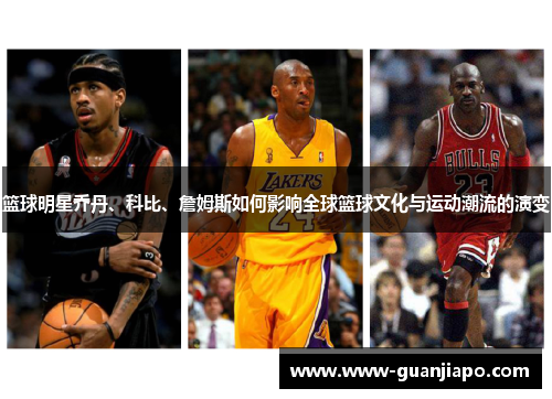 篮球明星乔丹、科比、詹姆斯如何影响全球篮球文化与运动潮流的演变